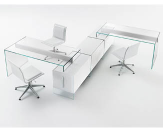 Офисный стол Air Desk 1 фабрики Gallotti & Radice