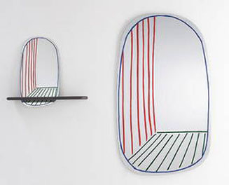 Зеркало New Perspective Mirror фабрики Bonaldo