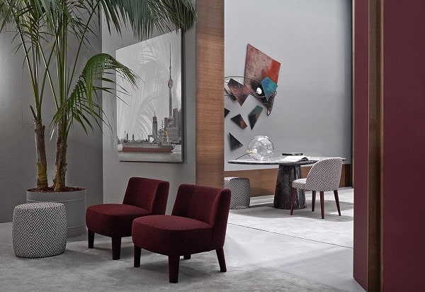 Итальянский мебельный бренд Meridiani на выставке SALONE DEL MOBILE 2019