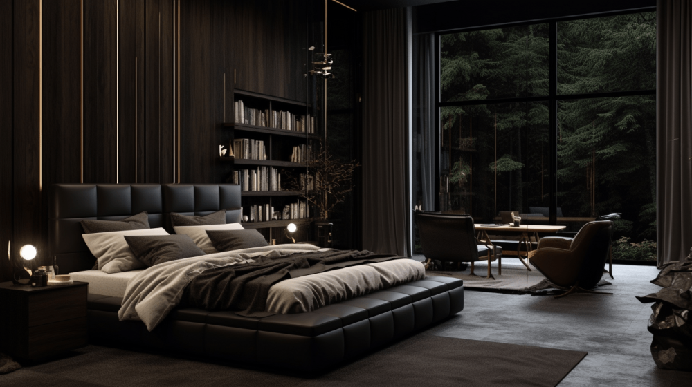 Дизайн спальни темно-бордового цвета: фото лучших интерьеров на INMYROOM