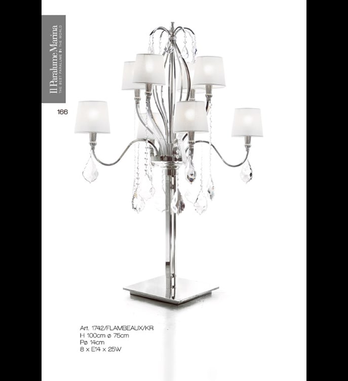 Настольная лампа 1742/FLAMBEAUX/KR фабрики IL PARALUME MARINA