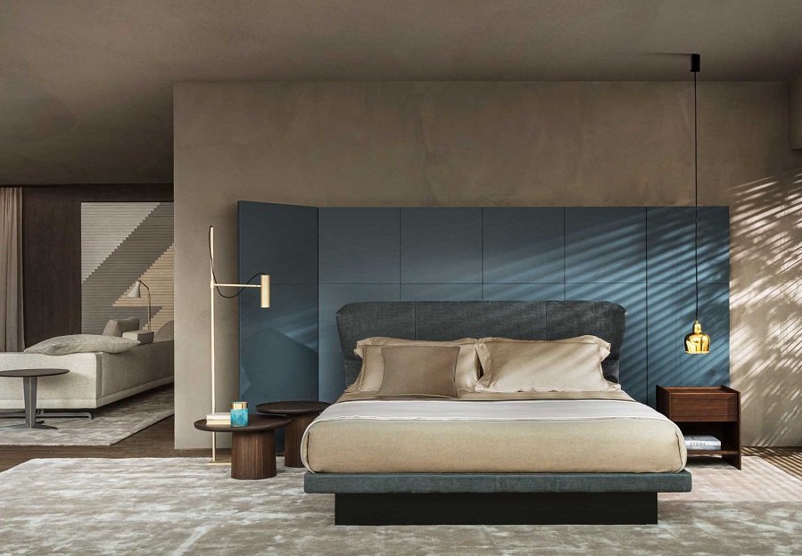 Кровать Azul – новинка от Molteni&C для современных интерьеров