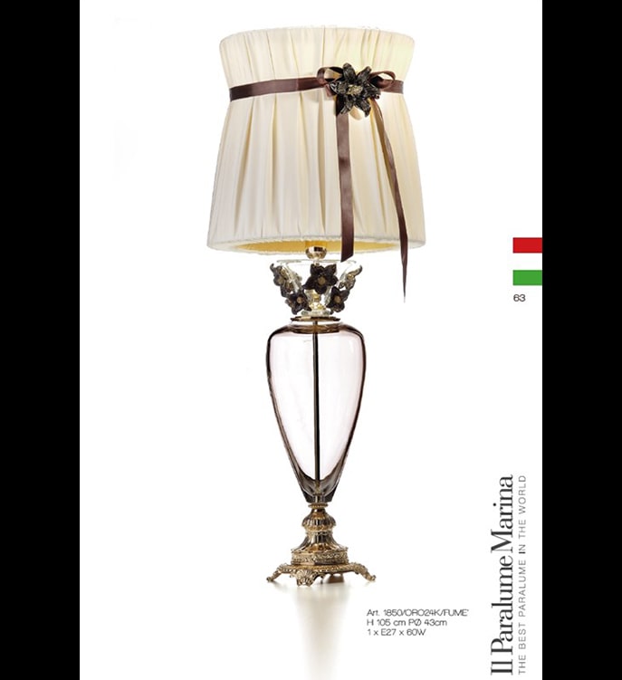 Настольная лампа 1850/G/ORO24K/FUME’ фабрики IL PARALUME MARINA