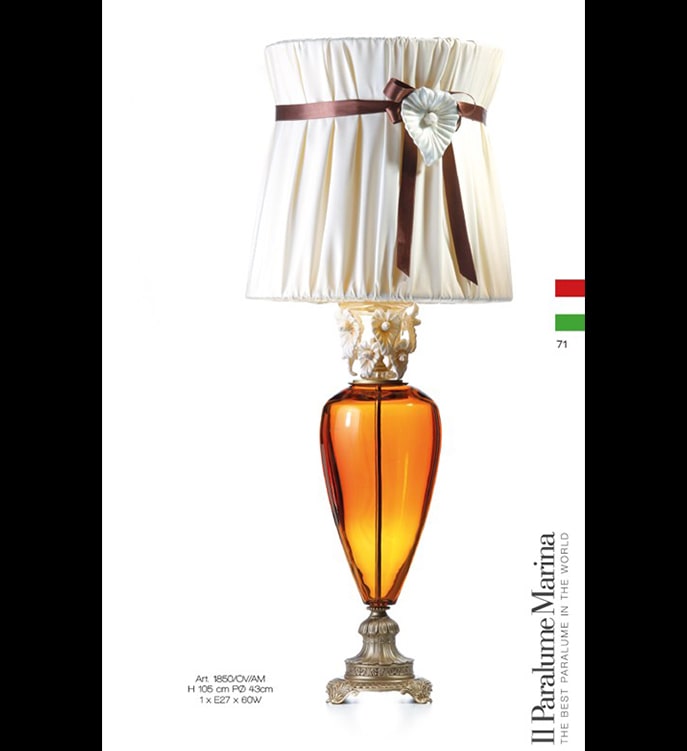 Настольная лампа 1850/OV/AM фабрики IL PARALUME MARINA