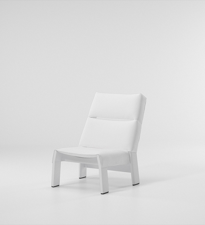 Полукресло Band Club Chair Aluminium фабрики Kettal Фото N3