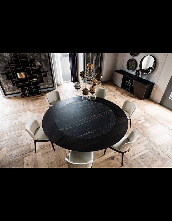 Обеденный стол Skorpio Ker-Wood Round фабрики Cattelan Italia Фото N3