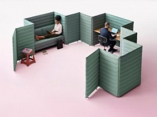 Коллекция Alcove Plus system, Фабрика Vitra, Дизайн Ronan & Erwan Bouroullec