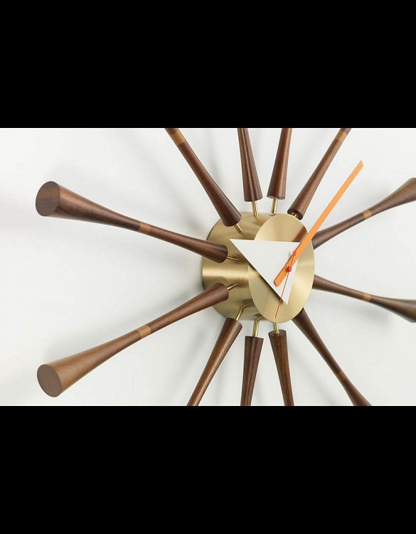 Настенные часы Wall Clocks - Spindle Clock фабрики Vitra Фото N2