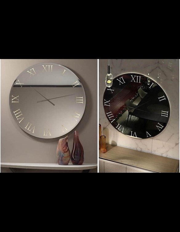 Зеркало/часы Titanium фабрики Reflex Angelo Фото N3