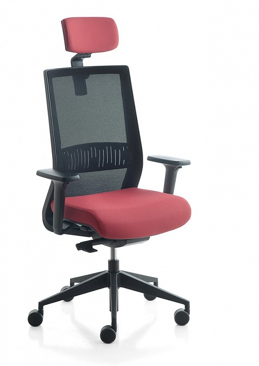 Офисный стул с сетчатой спинкой Karma Mesh, фабрика Kastel