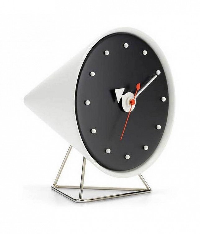 Настольные часы Desk Clocks - Cone Clock фабрики Vitra