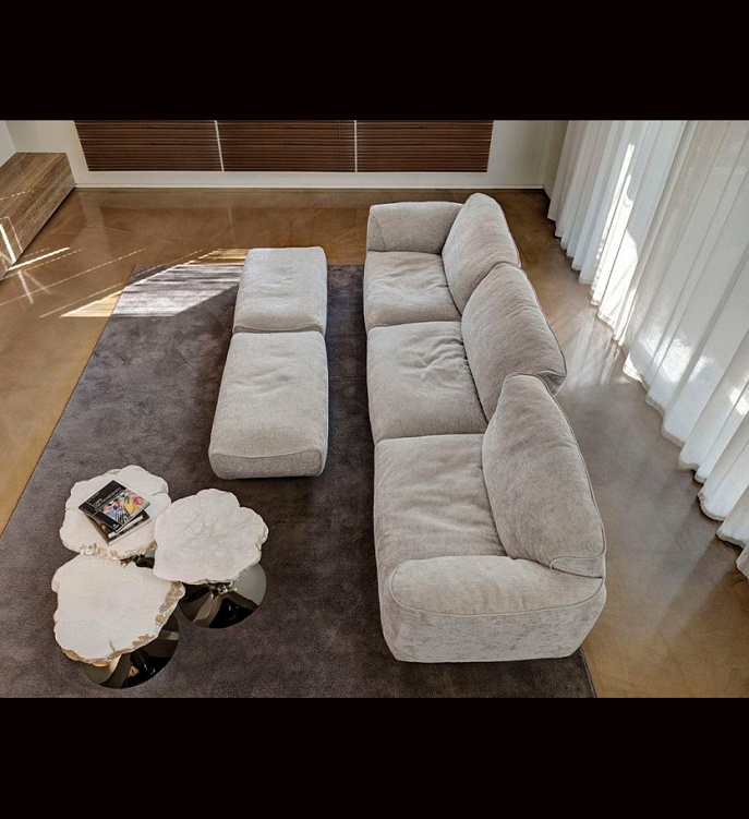 Модульный диван Grande Soffice фабрики Edra Фото N4