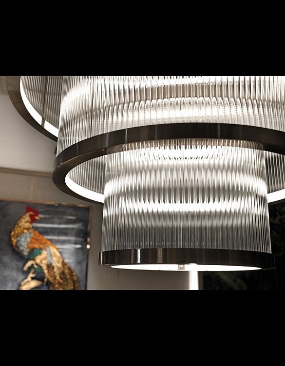 Люстра Ethan Chandelier Round фабрики Visionnaire Home Фото N2