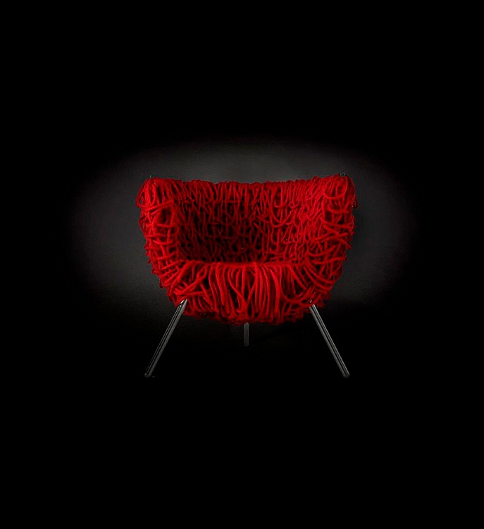 Кресло Vermelha фабрики Edra