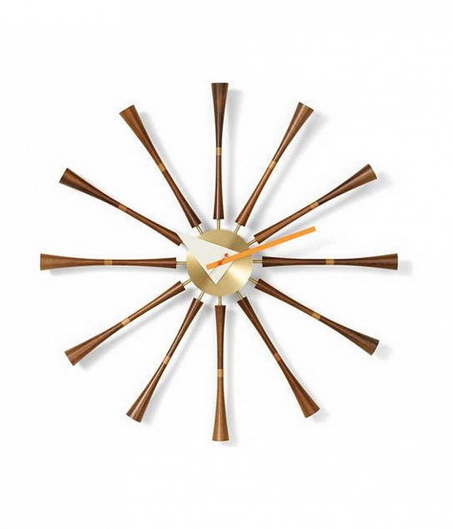 Настенные часы Wall Clocks - Spindle Clock фабрики Vitra