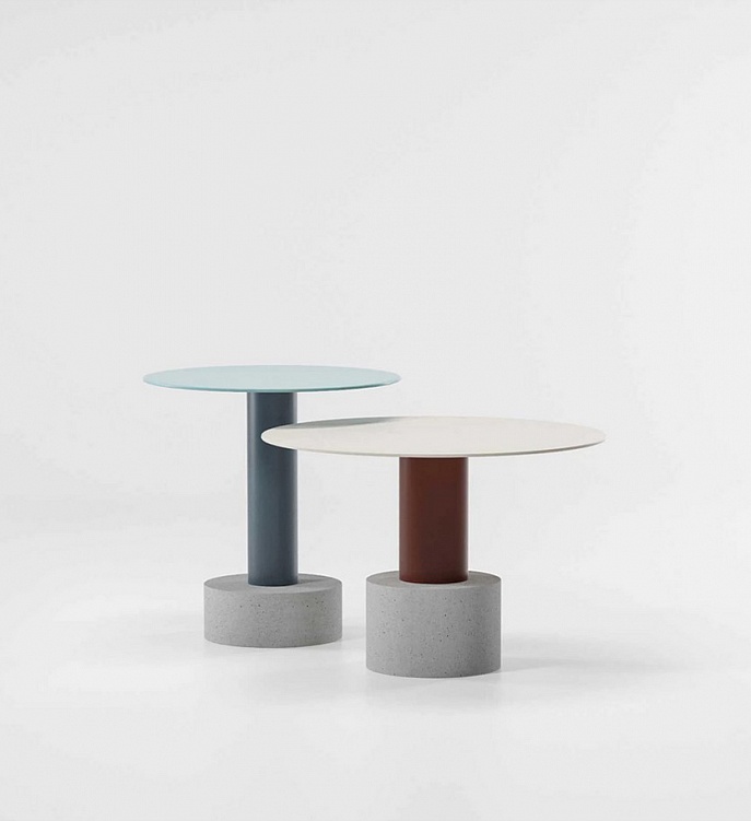 Приставной столик Roll Side Table D60 фабрики KETTAL Фото N2