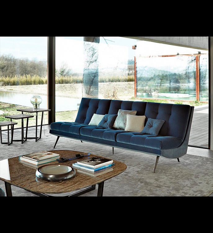 Диван Triennale Sofa 3 фабрики Rubelli Фото N4