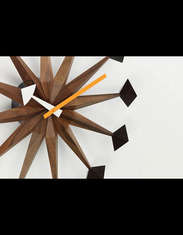 Настенные часы Wall Clocks - Polygon Clock фабрики Vitra Фото N2