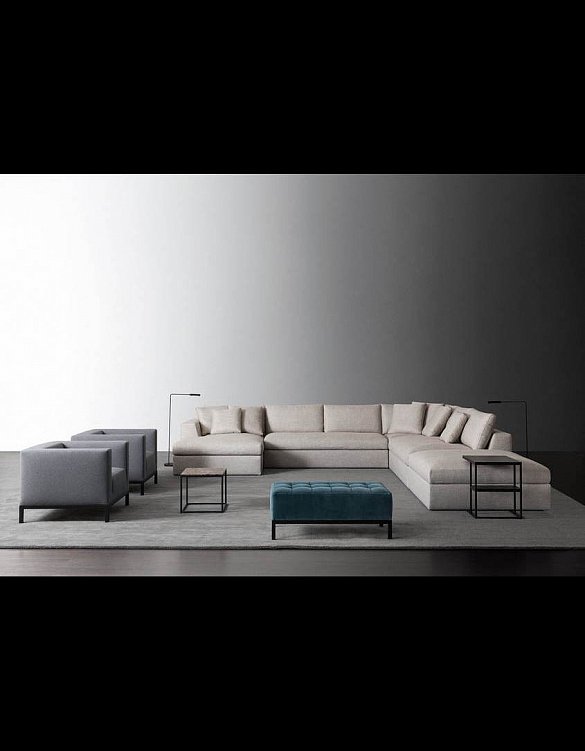 Модульный диван Louis Plus фабрики Meridiani Фото N2