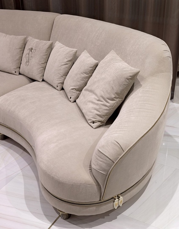 Модульный диван Chatam Curve фабрики Visionnaire Home Фото N4