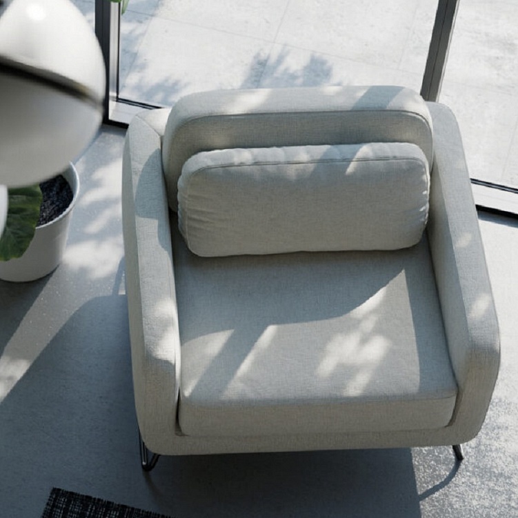 Кресло Freddie. Фабрика Milano bedding. Дизайн Simone Micheli