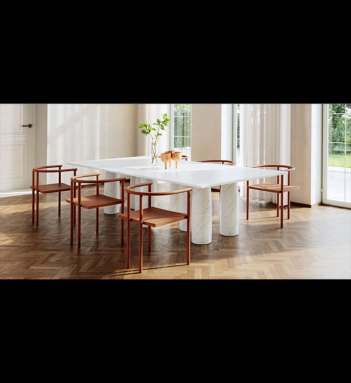 Обеденный стол Il Colonnato Marble 280x140/12 Guest фабрики KETTAL Фото N3