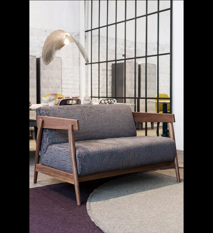 Двухместный диван Brick 309 фабрики Gervasoni Фото N4