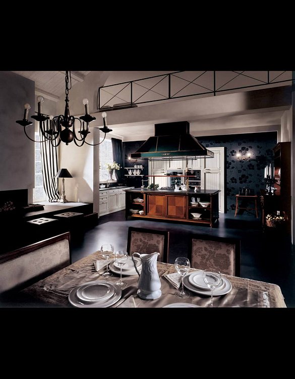 Кухня Canto Del Fuoco (Песнь Огня) - Вишня Iii фабрики Martini Mobili Фото N5