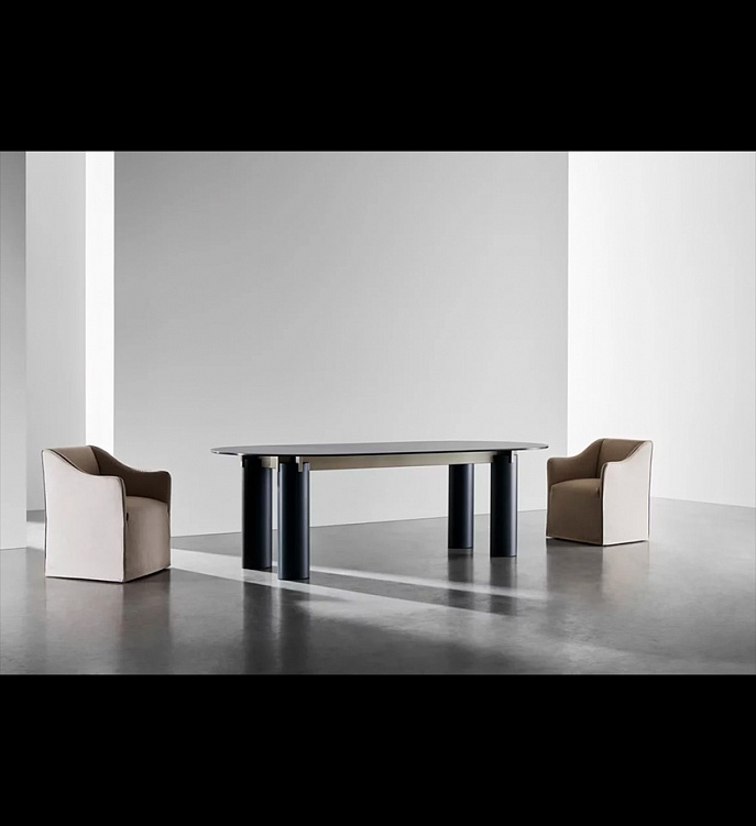 Овальный стол Daen фабрики Gervasoni Фото N4