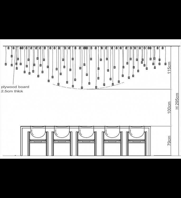 Люстра 2483L435 фабрики IL PARALUME MARINA Фото N6