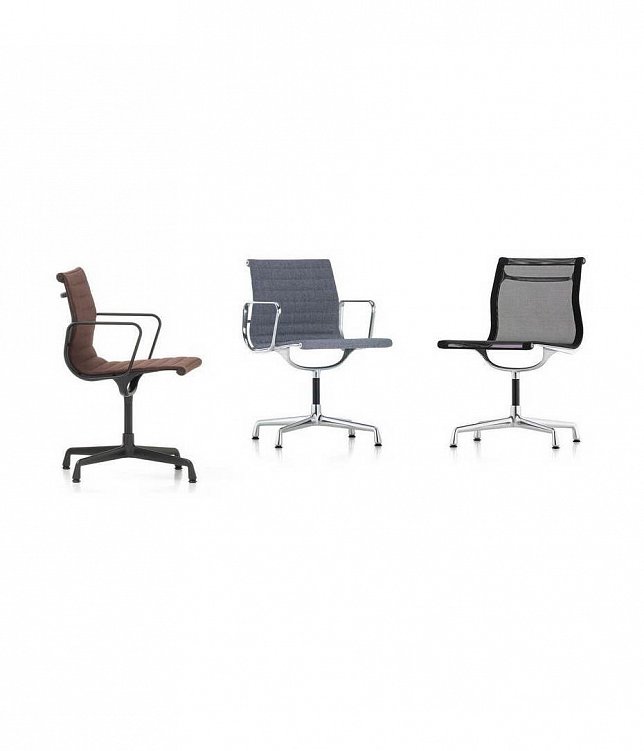 Офисное кресло Aluminium Chairs EA 101-108 фабрики Vitra