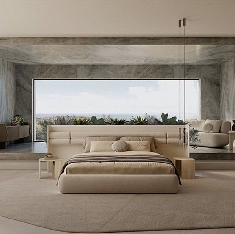 Кровать Sunrise. Фабрика Gallotti&Radice.