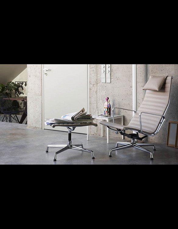 Офисное кресло Aluminium Chair EA 124 фабрики Vitra Фото N2