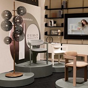 Фабрика Gallotti&Radice креслo 0414 и светильник Bolle