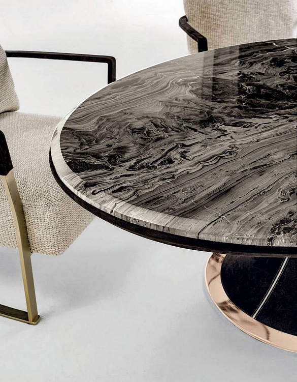 Обеденный стол David Small Table фабрики Longhi Фото N4