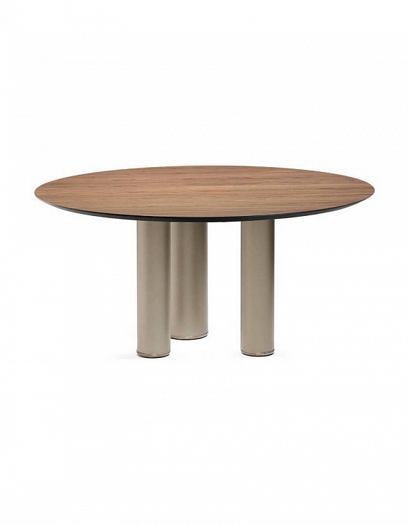 Обеденный стол Roll Wood Round фабрики Cattelan Italia