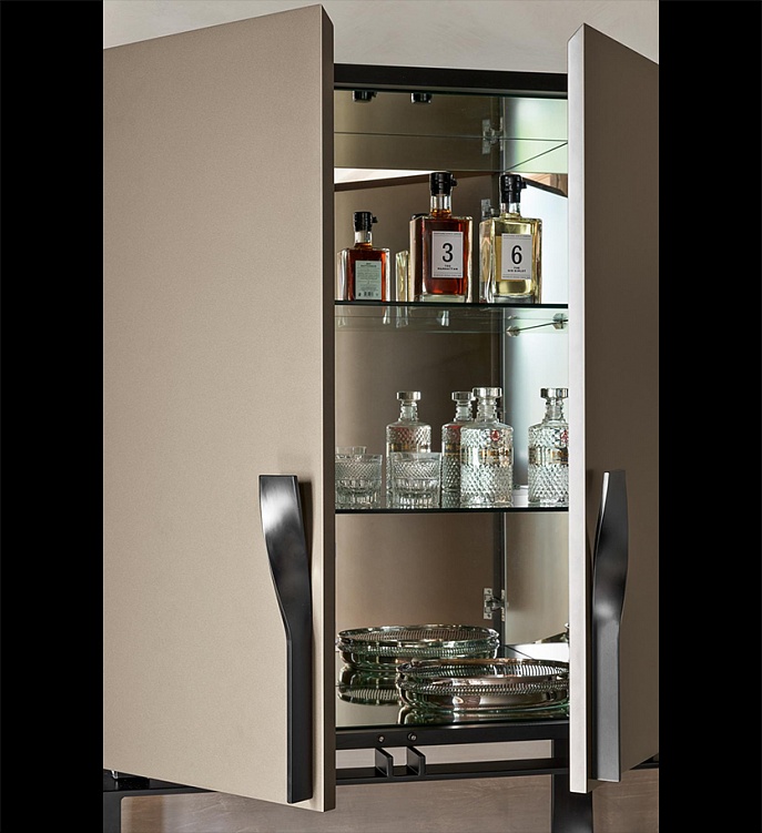 Барный шкаф Forcola bar cabinet new фабрики Rubelli Фото N8
