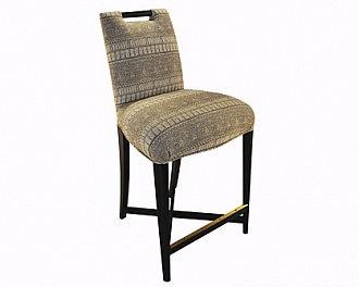 Барный стул Studio XBar Chair фабрики Rubelli Casa