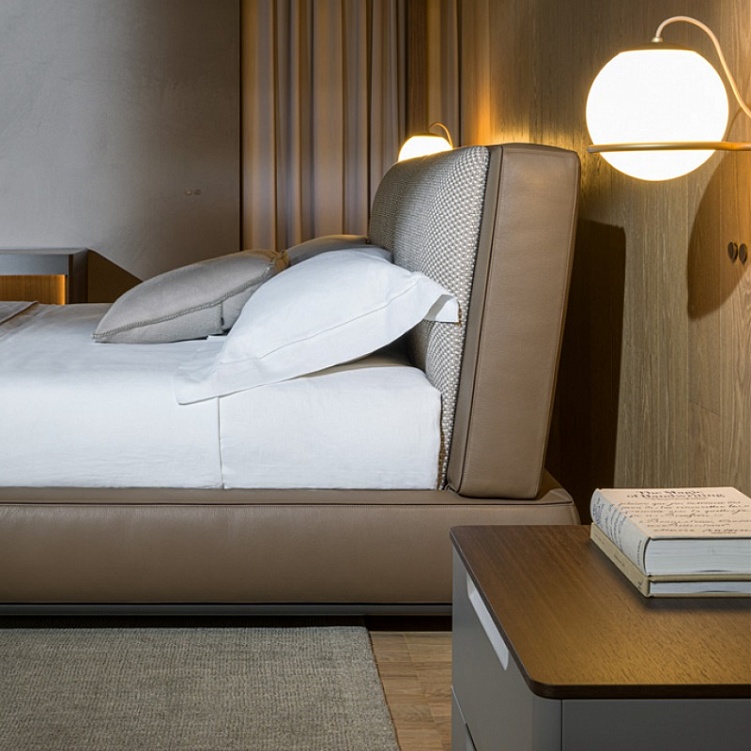 Кровать Aldgate, Фабрика Molteni & C, Дизайн Rodolfo Dordoni