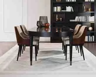 Обеденный стол Zircone Wood фабрики Galimberti Nino